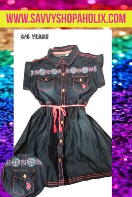 US. POLO ASSN. Denim Dress