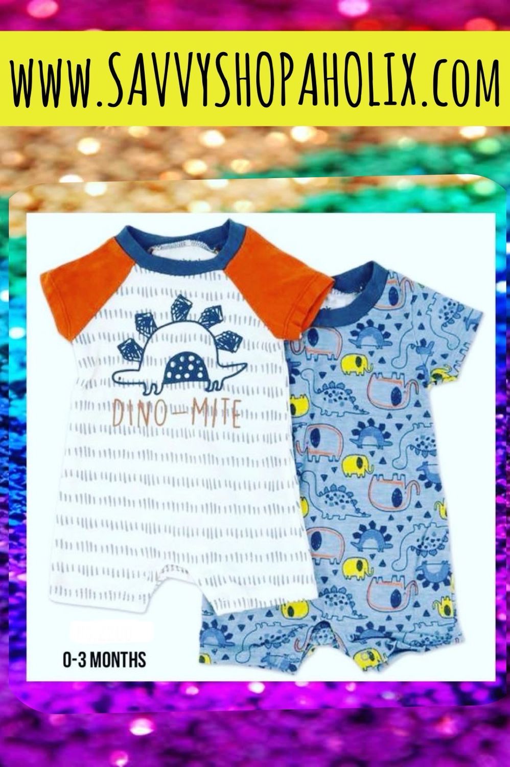 Set Of 2 Rompers By CHICK PEA