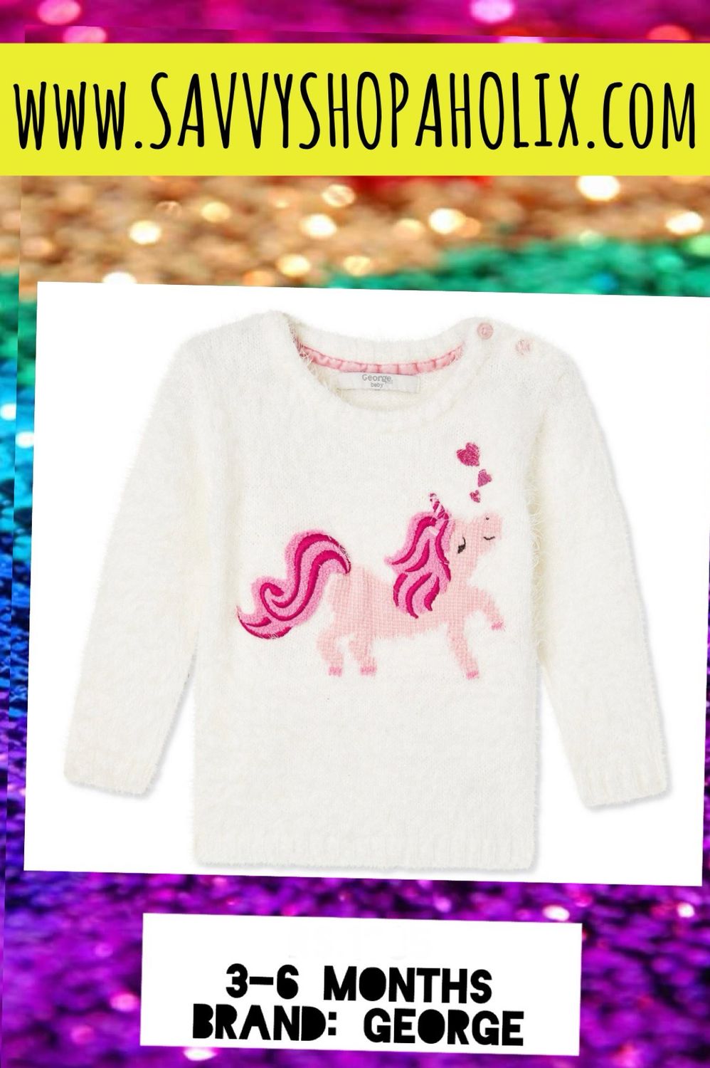 Baby Girl Red sweater By George