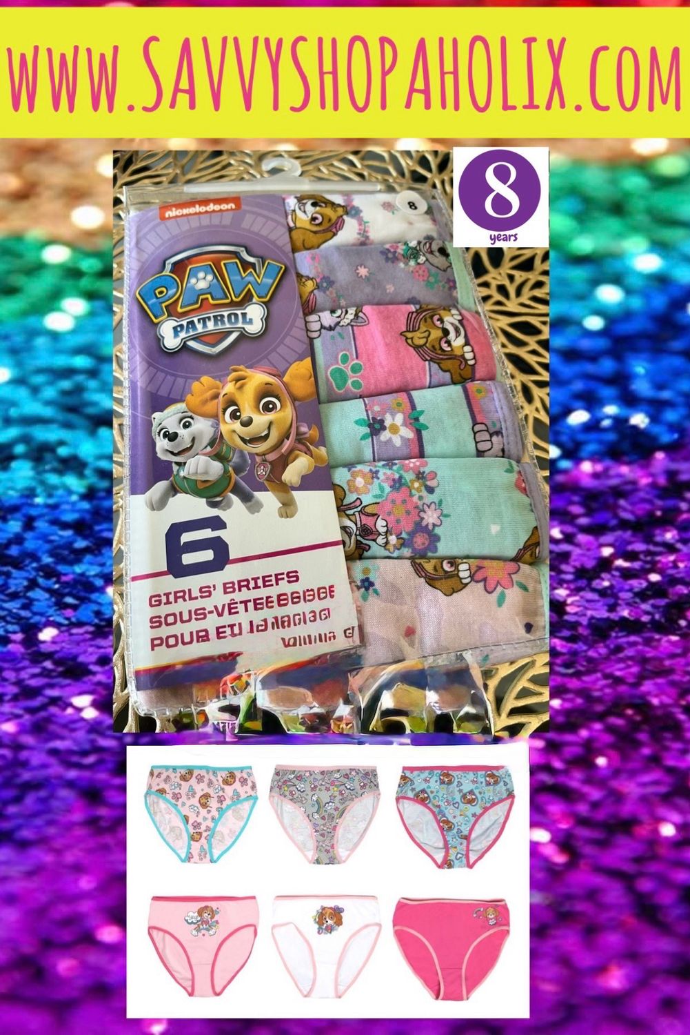 Paw Patrol 6pk Underwear