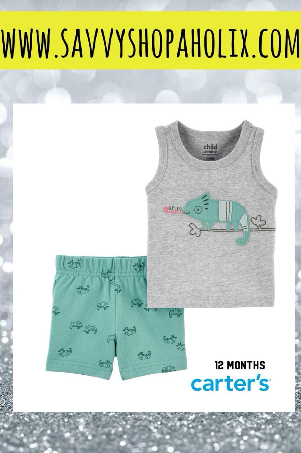 Carter’s 2pc Cotton Shorts Set