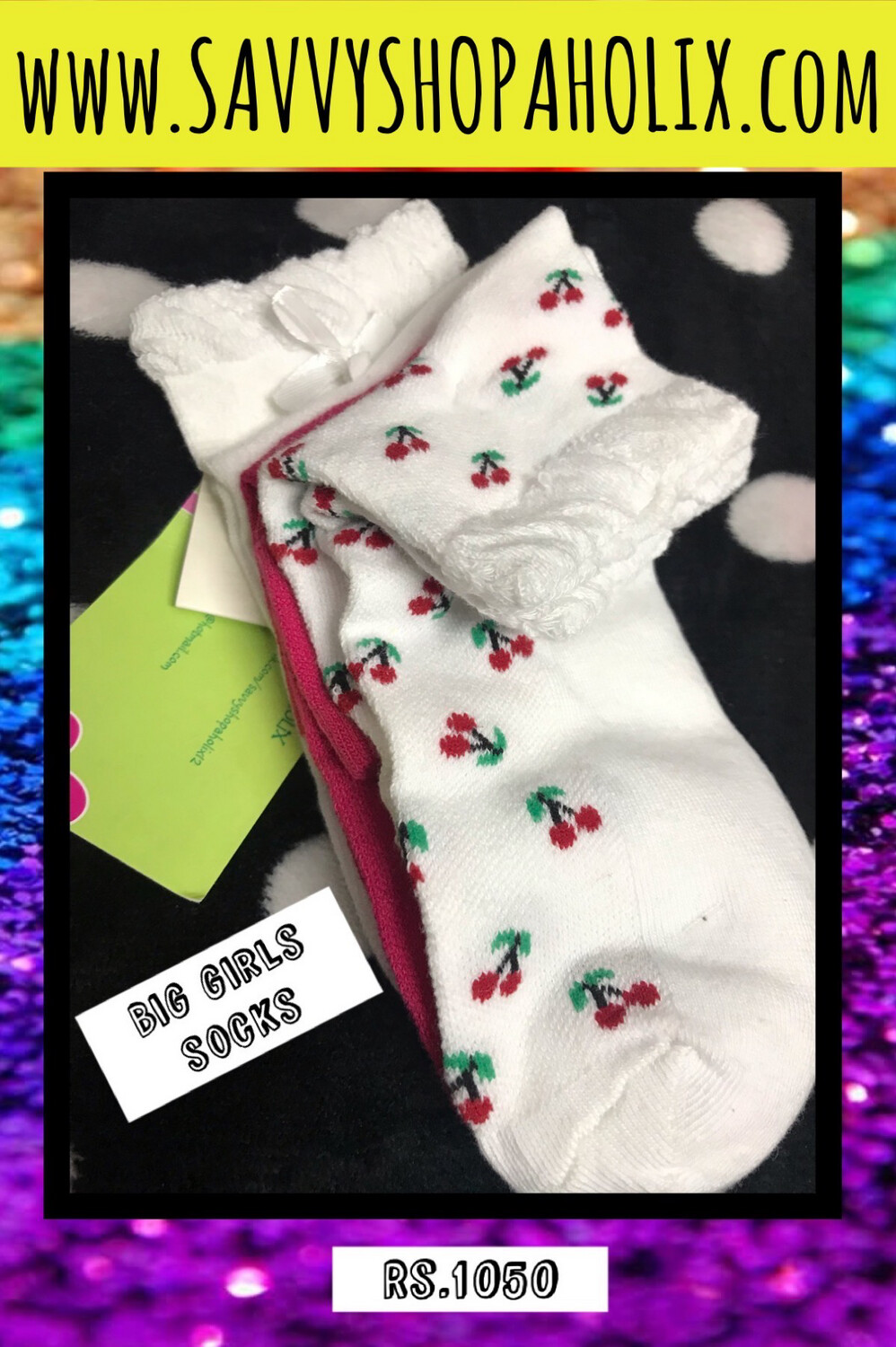 Marylin Monroe 3pk big Girl Socks