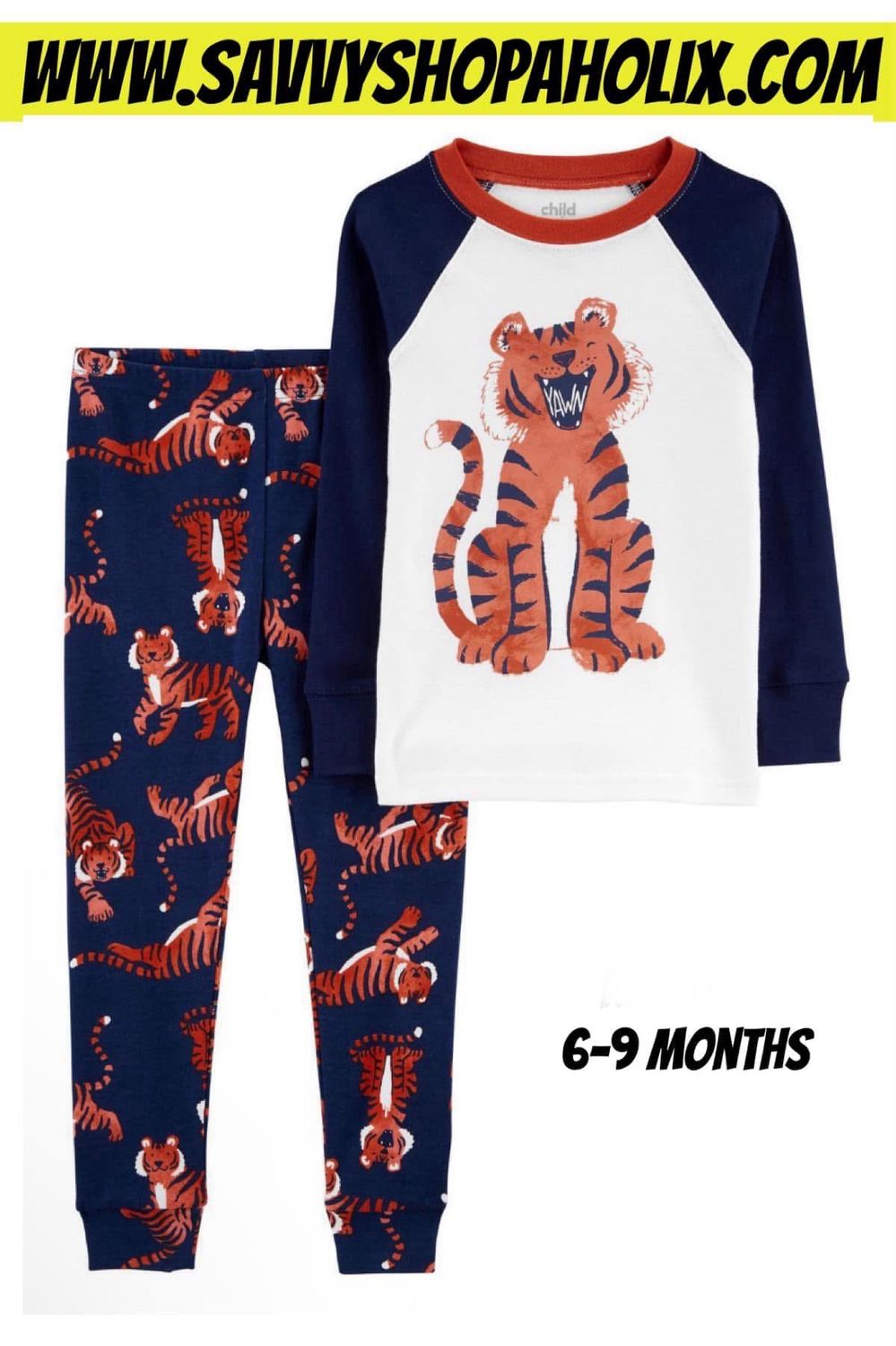 Carter’s Infant Cotton 2peice Pajamas