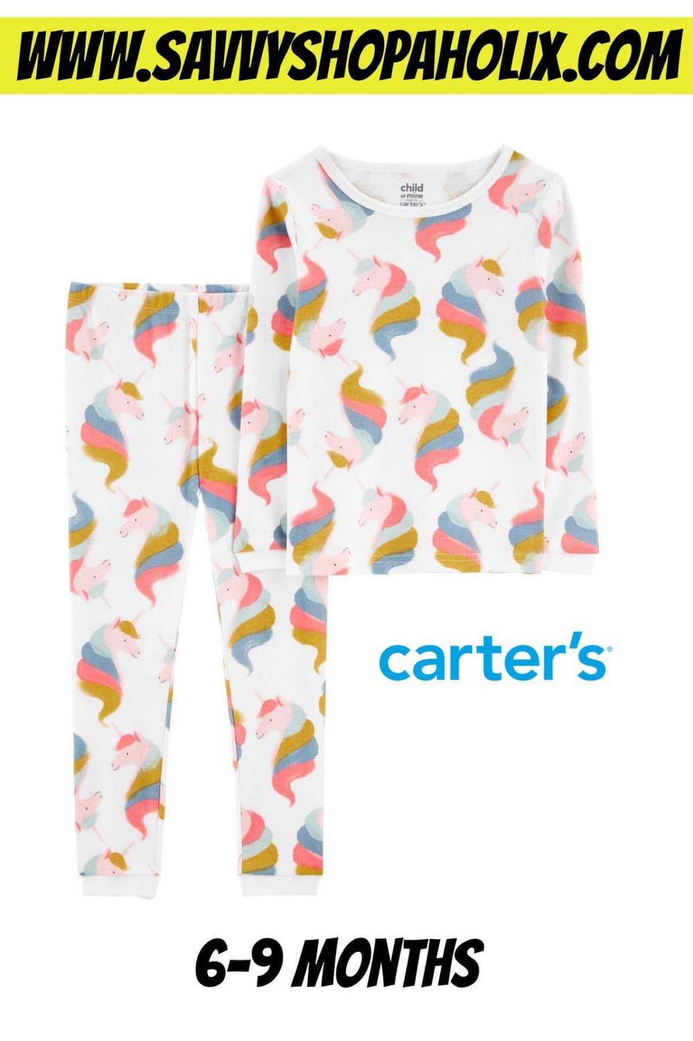 Carter’s 2pc Night Suit/pajamas