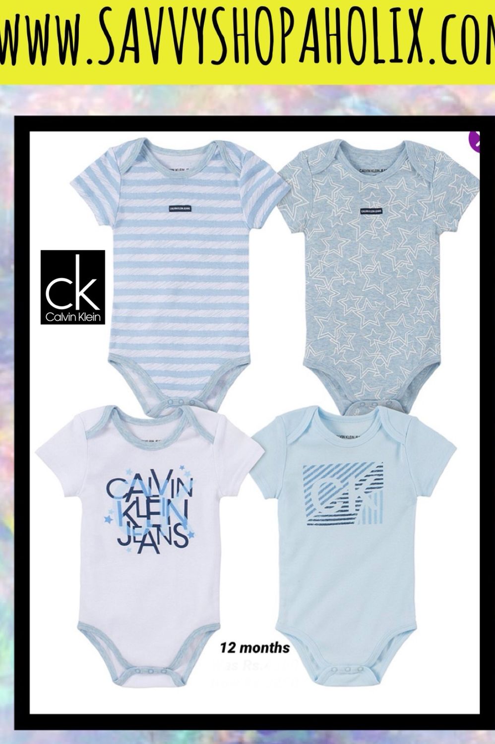 4pc Body Suit Set By Calvin Klein