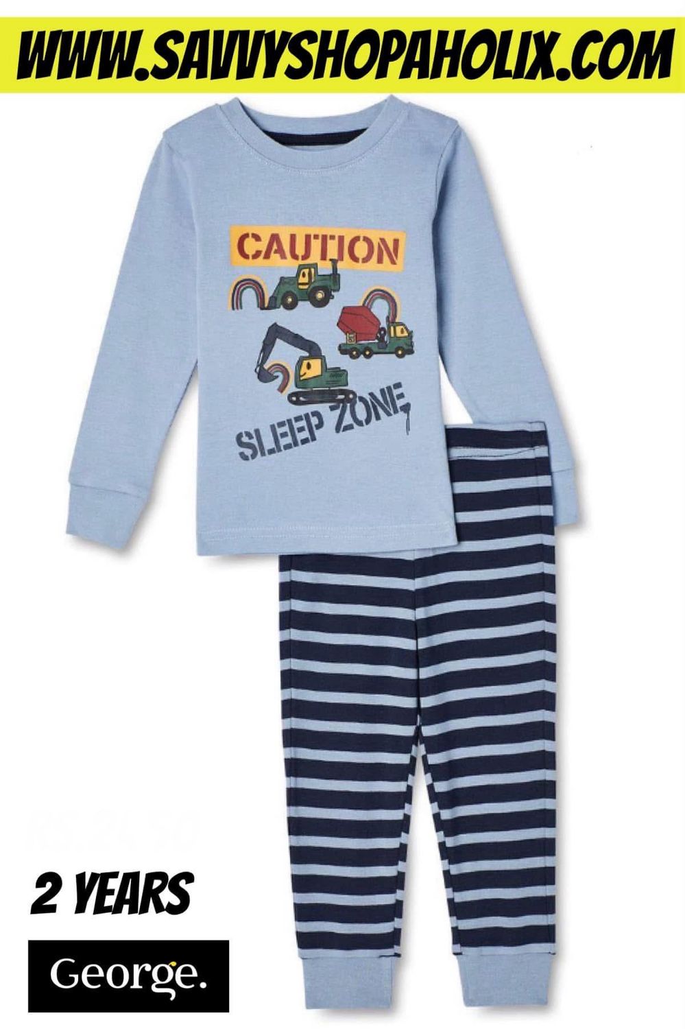 Pajamas By Carter’s- Caution Sleeping Zone
