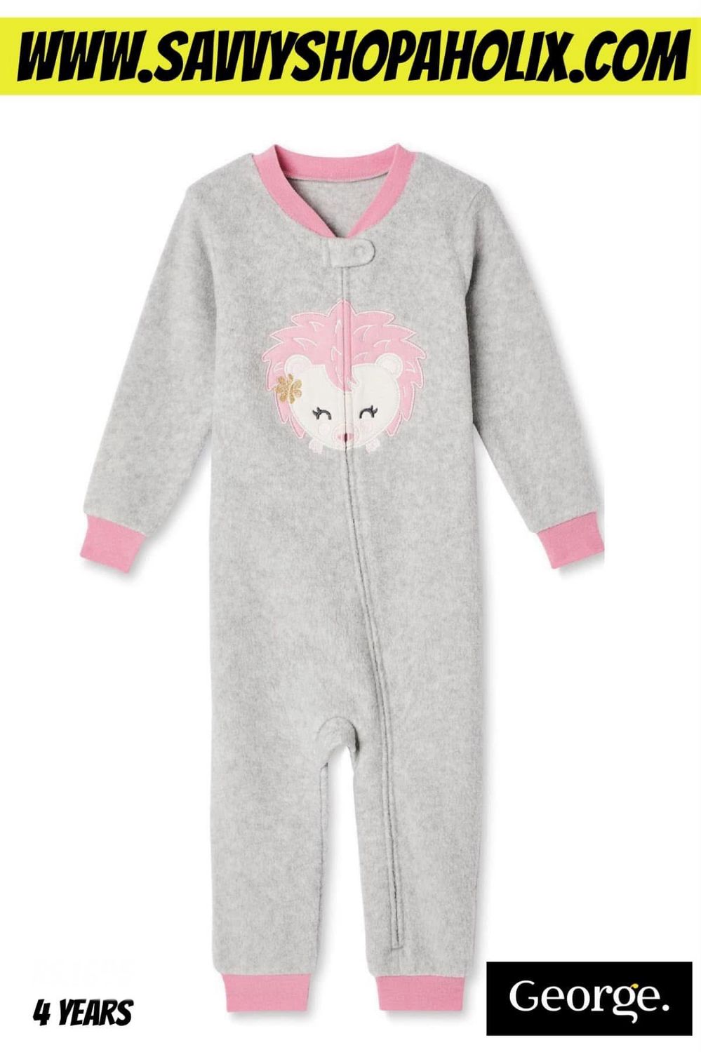 Fleece Sleeper/Romper By George Bin