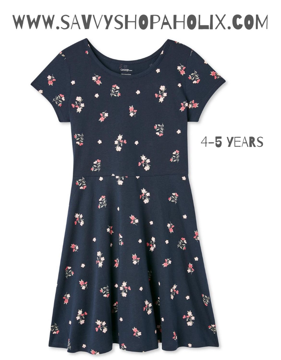 George 2 Pack Cotton Dress