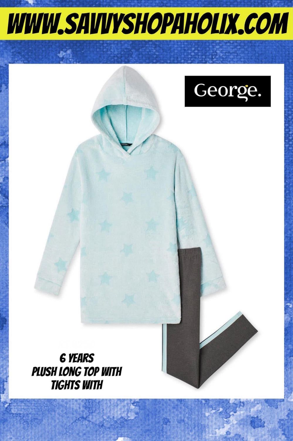 George Girl’s Cozy Tunic And Legging Set