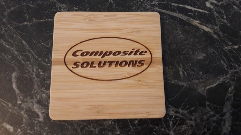 Coaster Bamboo 5mm