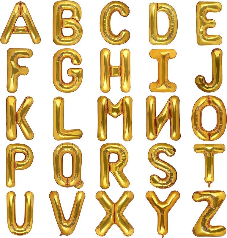 JUMBO LETTER BALLOON