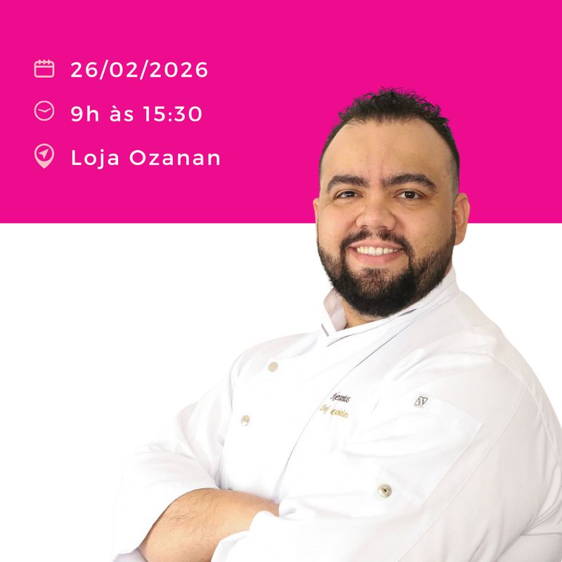 CURSO PRATICO  DE PASCOA(MÃO NA MASSA)  COM CHEF NEI SANTOS- DIA TODO