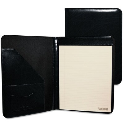 LETTER SIZE WRITING PAD Black