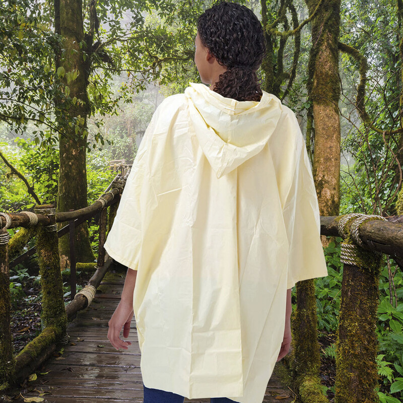 Smooth Trip Breathable Rain Poncho
