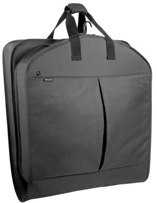 45” Deluxe Extra Capacity Travel Garment Bag with Two Accessory Pockets