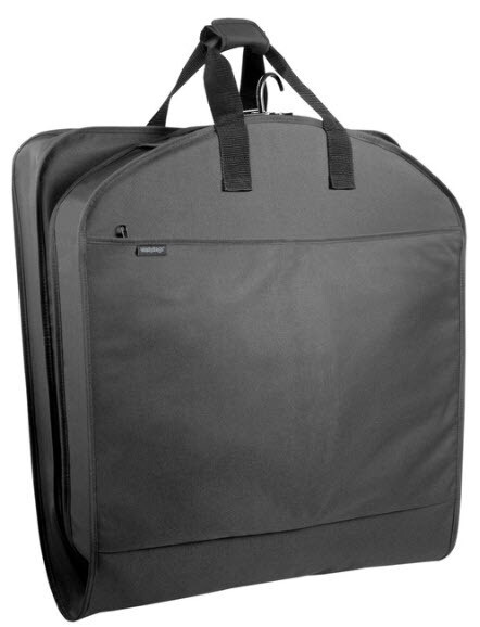 40" Deluxe Travel Garment Bag with Embroidery Pocket