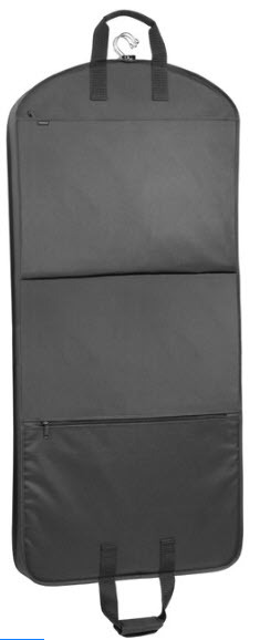 52” Deluxe Travel Garment Bag with Embroidery Pocket