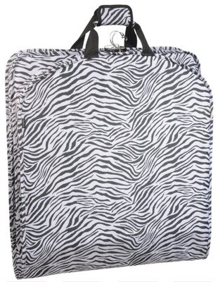 52” Deluxe Travel Garment Bag Zebra