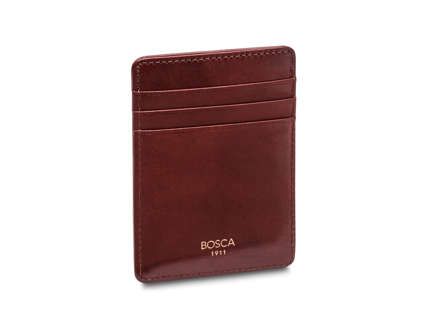 Front Pocket Wallet, Color: Dark Brown