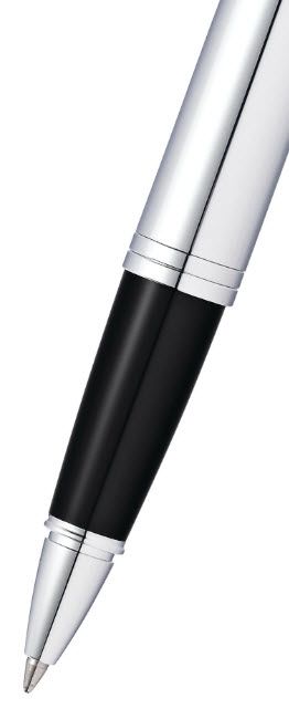 Calais™ Polished Chrome Rollerball Pen