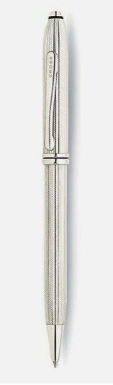 Townsend Sterling Silver plated Ballpoint Pen Townsend Sterling Silver plated Ballpoint Pen