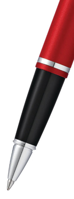 Calais™ Matte Metallic Crimson Rollerball Pen