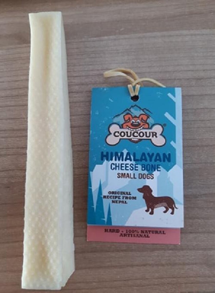 Coucour - yak kaas - hondensnacks - Himalayan Cheese Bone - small 41Gram