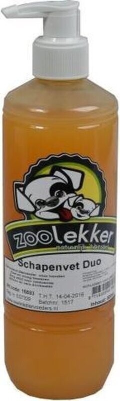 DierOKÉ schapenvet met zalmolie duo ondersteunende olie hond 500ml