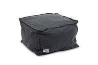 Designed by Lotte Honey - Kattenpoef - antraciet / grijs - 45x45x30 cm - kattenmand - kleine hondenmand