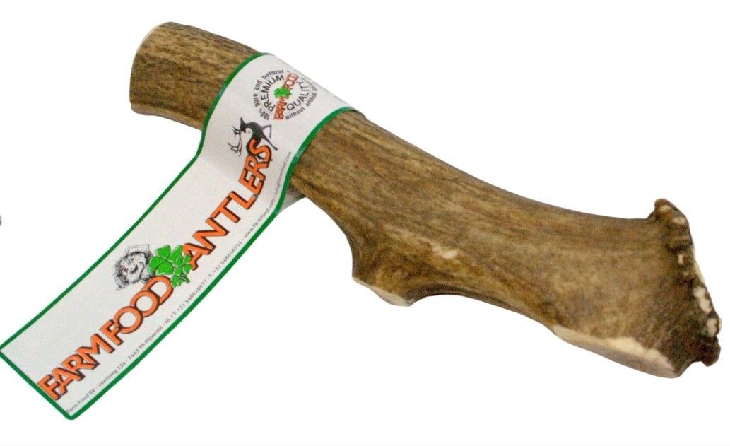 Farmfood hertengewei - XL kauwsnack voor de hond - 100% natuurlijk - +/-275 gram - gewei - hondensnacks