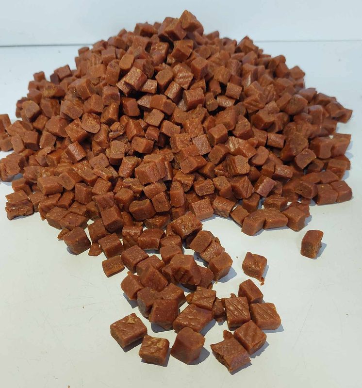 8 ZAKKEN 100% DierOKÉ natuurlijke trainers kip chicken 125gr - snoepjes - grainfree - 1000gr - semi moist