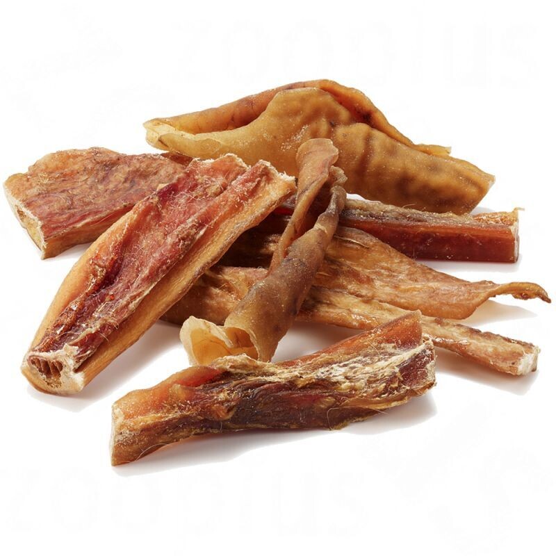 ! NIEUW ! DierOKÉ lamskophuid 1000gr, 100% natuurlijke hondensnack kophuid lam