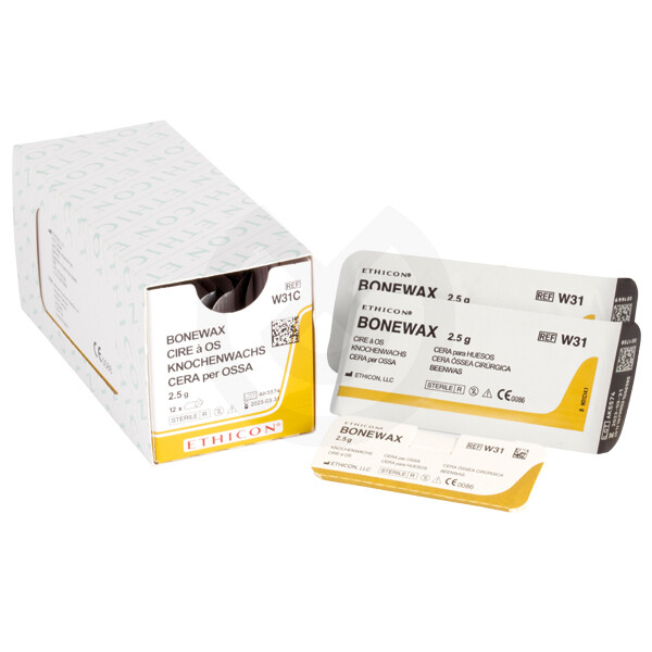 CERA HEMOSTÁTICA PARA HUESO. 12 uds.
ETHICON