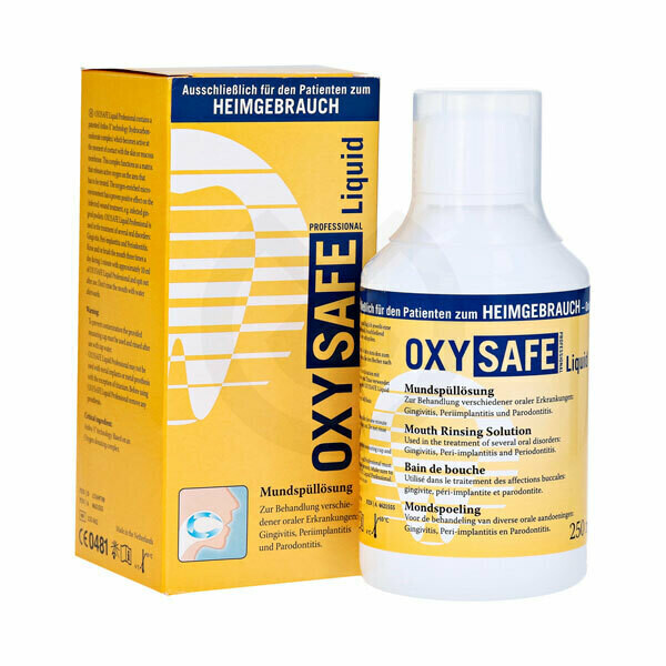OXYSAFE PROFESSIONAL - COLUTORIO (Tratamiento de periodontitis y periimplantitis.)
HAGER & WERKEN