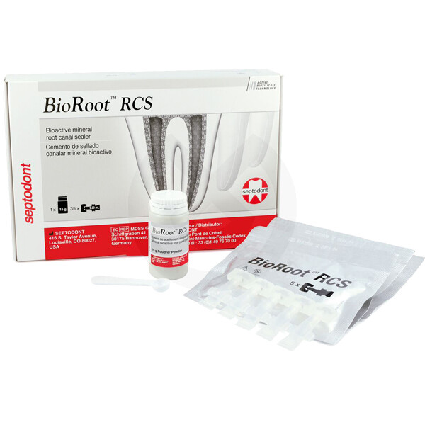 BIOROOT RCS SELLADOR CONDUCTOS POLVO 15G.+LIQ.SELLADOR DE CANALES SEPTODONT