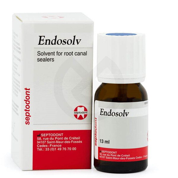 ENDOSOLV DISOLVER CEMENTOS 13ML. SEPTODONT
 SELLADOR DE CANALES