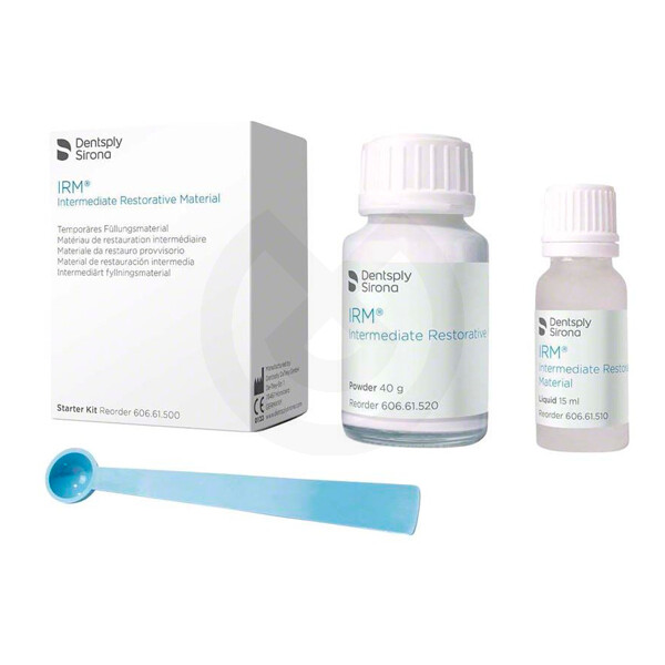 IRM ZOE 40GR.+15ML. DENTSPLY CEMENTO OBTURACIÓN PROVISIONAL