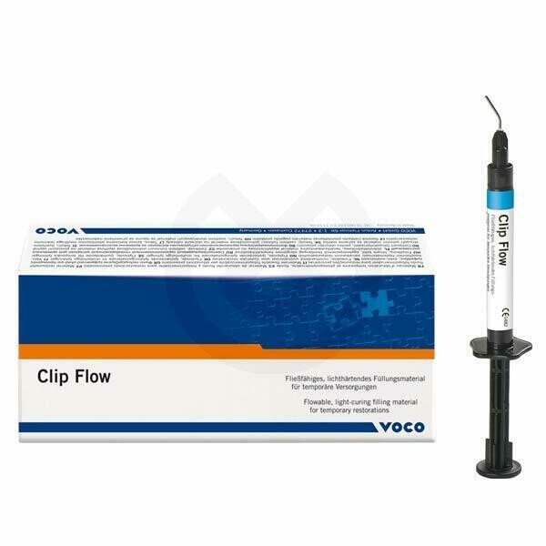 CLIP FLOW 2 JERINGAS X1.8GR.VOCO
CEMENTO OBTURACIÓN PROVISIONAL