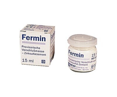 FERMIN 40 g
CEMENTO OBTURACIÓN PROVISIONAL