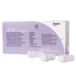 IRM CAPSULAS 50UDS. DE 0,34GR. DENTSPLY CEMENTO OBTURACIÓN PROVISIONAL