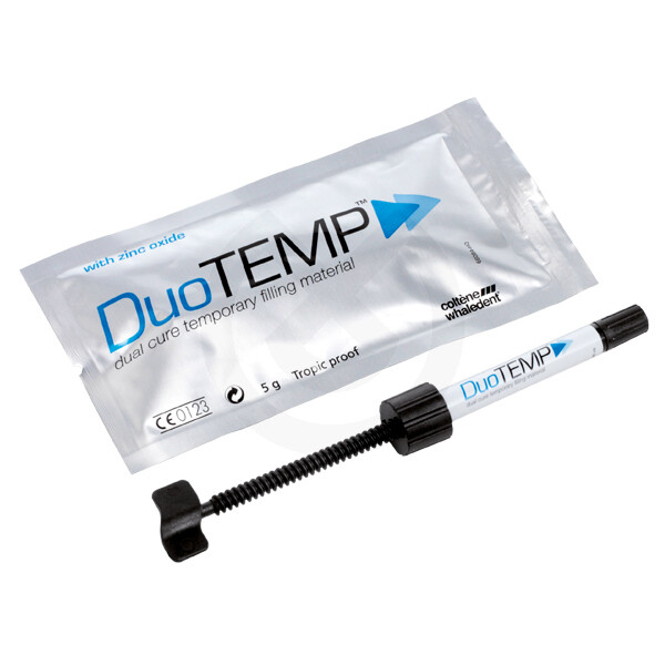 DUOTEMP SINGLE PACK 5GR COLTENE
CEMENTO OBTURACIÓN PROVISIONAL