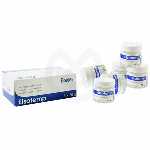 ELSOTEMP
ELSODENT
CEMENTO OBTURACIÓN PROVISIONAL