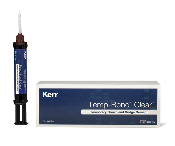 TEMP BOND CLEAR AUTOMIX JERINGA
KERR
CEMENTO TEMPORAL