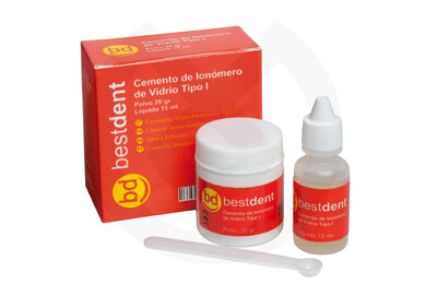 IONÓMERO DE VIDRIO TIPO I
BESTDENT
CEMENTO DEFINITIVO