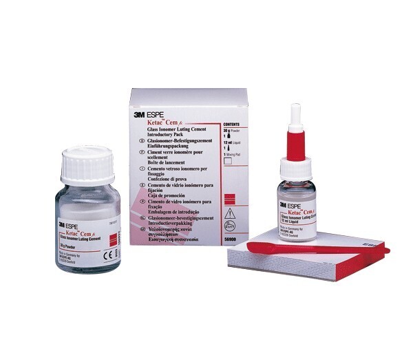 KETAC CEM EASY MIX estuche intro 3M
CEMENTO DEFINITIVO