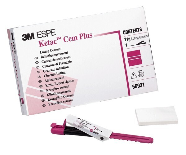 KETAC CEM PLUS - 1 CLICKER
3M
CEMENTO DEFINITIVO