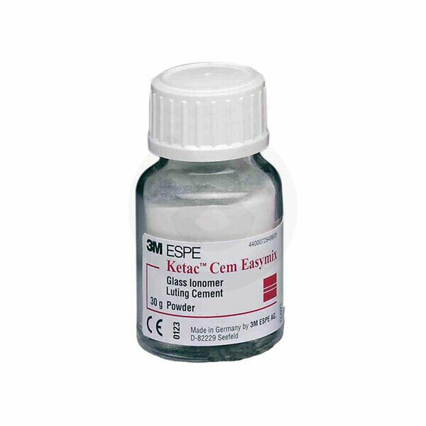 KETAC CEM EASY MIX POLVO 30GR
3M
CEMENTO DEFINITIVO