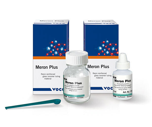 MERON COMBIPACK (polvo 35 +líquido 15 ml)
CEMENTO DEFINITIVO  IONOMERO DE VIDRIO