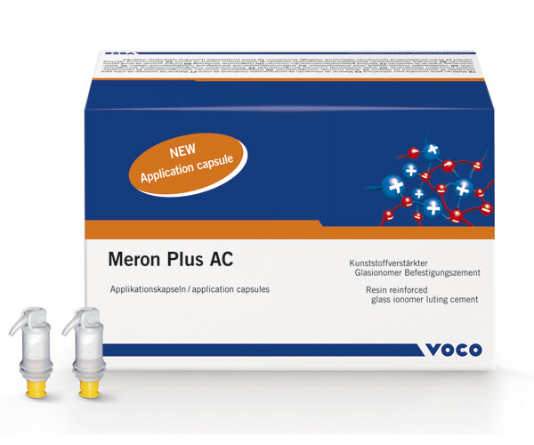 MERON PLUS AC 50 ud
VOCO
CEMENTO DEFINITIVO  IONOMERO DE VIDRIO