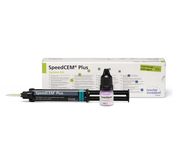SPEEDCEM PLUS SYSTEM KIT TRANSPARENTE
IVOCLAR
CEMENTO DEFINITIVO